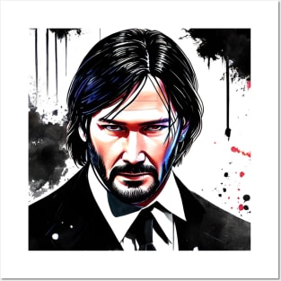 John Wick, Warrior look Posters and Art